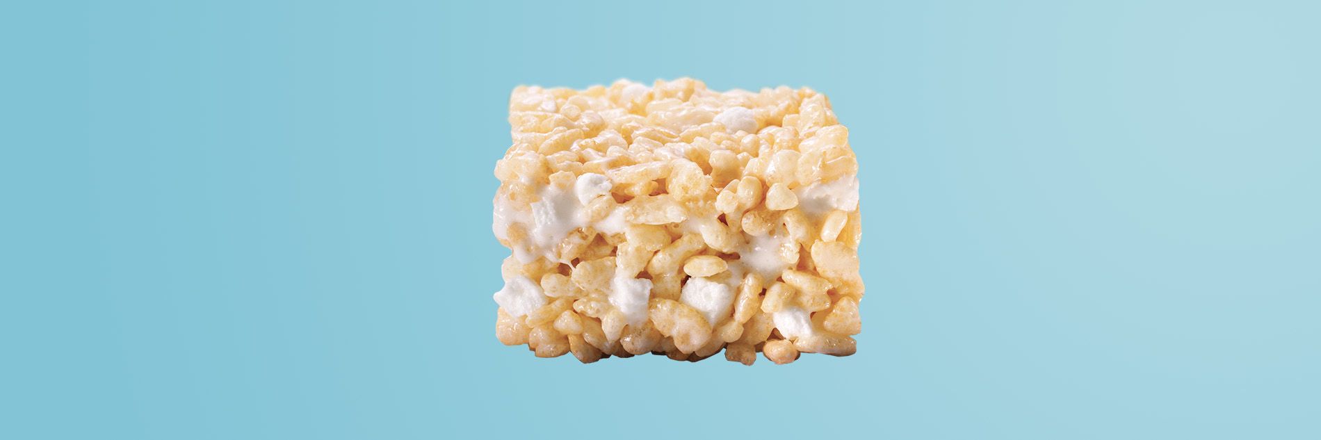 A floating Rice Krispies Treats® Original Homestyle bar